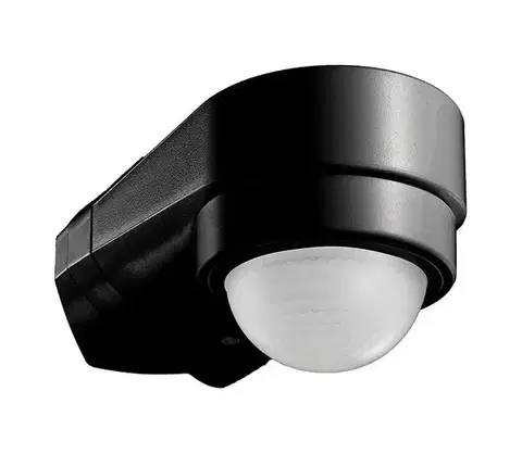 Svietidlá  Vonkajší senzor pohybu infračervený 240° 600W/230V IP65 čierna 6612