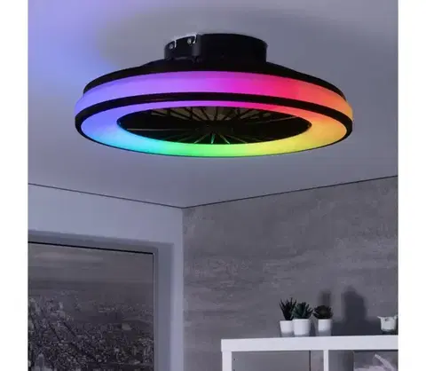 Ventilátory  38034- LED RGBW Stm. svietidlo s l. PLAVE 48W/230V 3000/4000/6500K+DO 38034