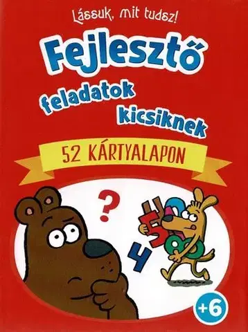 Príprava do školy, pracovné zošity Lássuk, mit tudsz! Fejlesztő feladatok kicsiknek