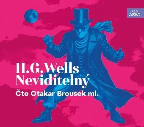Detektívky, trilery, horory Supraphon Neviditelný - audiokniha CD