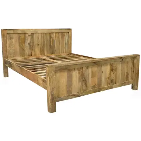 Postele Posteľ  160x200 Hina z mangového dreva