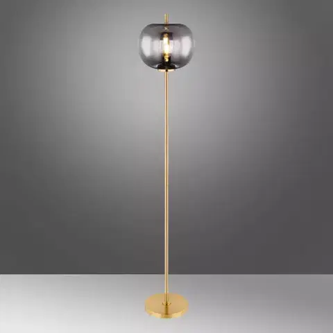 Moderné lampy do obývačky Stojacia lampa 15345SMM LP