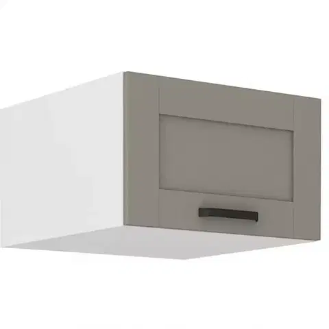 Kuchynské skrinky visiace Kuchynská skrinka Luna claygrey/biela 60 Nagu-36 1F