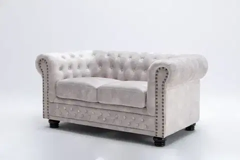 Pohovky a gauče Chesterfield pohovka 2-miestna MIDAS Dekorhome
