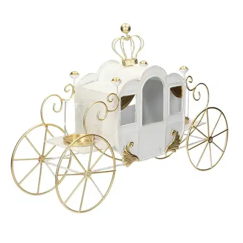 Svietniky Svietnik Carriage 66x20x32cm