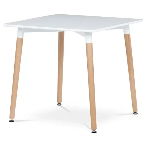 Konferenčné stolíky Jedálenský stôl 80 x 80 cm, biela