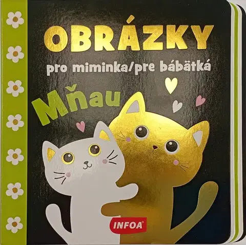 Leporelá, krabičky, puzzle knihy Obrázky pro miminka/pre bábätká - Mňau