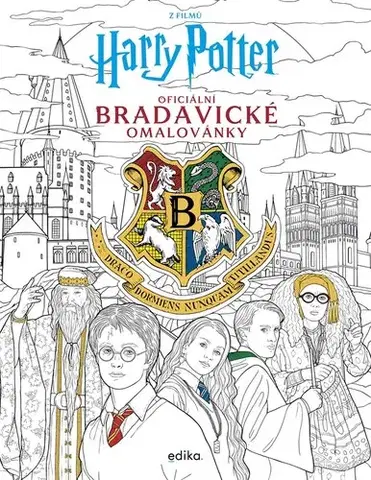 Pre deti a mládež - ostatné Harry Potter: Oficiální bradavické omalovánky - Paula Rozelle Hanback