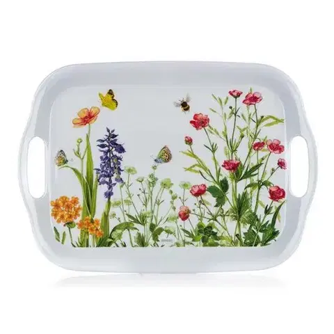 Podnosy a tácky BANQUET Tácka s ušami melamínová MEADOW 36 x 25,5 cm