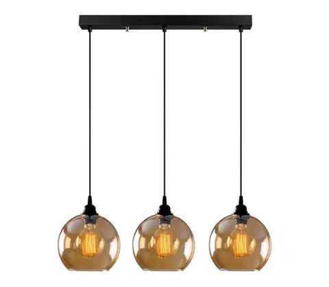 Svietidlá  Luster na lanku GOLD 3xE27/40W/230V 892OPV1901