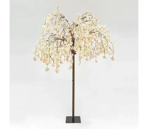 Vianočné dekorácie Eurolamp LED Vianočný dekoratívny umelý strom CHERRY TREE 288xLED/230V 2,5 m čerešňa 600-30564