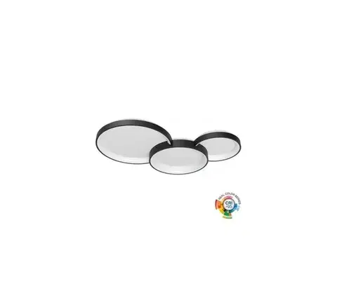 Svietidlá Redo 01-3375 - LED Stmievateľné stropné svietidlo COMBI LED/72W/230V CRI98 čierna 01-3375