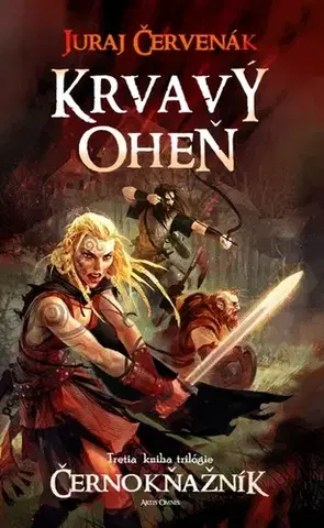 Sci-fi a fantasy Krvavý oheň - Juraj Červenák