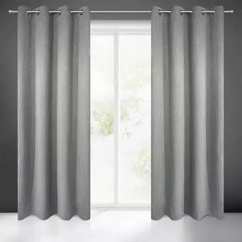 Závesy do spálne Záves ROSSIE 135X250 na priechodkách 366072