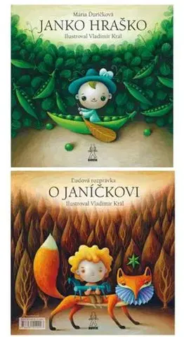 Rozprávky pre malé deti Janko Hraško / O Janíčkovi - Mária Ďuričková