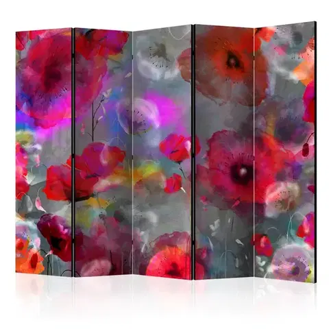 Paravány Paraván Painted Poppies II Dekorhome
