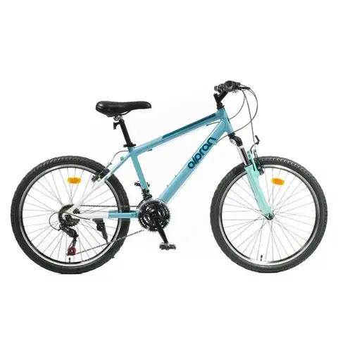 Bicykle Odľahčený juniorský bicykel Olpran Helix 24" - model 2026 • 125-145 cm • 12,4 kg modrá/bíela/zelená - 15" (135-155 cm)