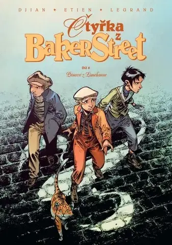 Komiksy Čtyřka z Baker Street 8: Pánové z Limehouse - Olivier Legrand,J. B. Djian