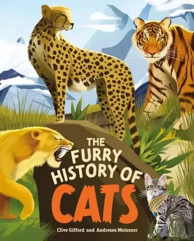 Príprava do školy, pracovné zošity The Furry History of Cats - Clive Gifford
