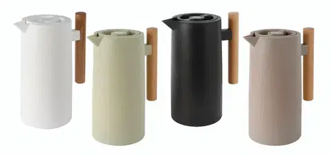 Termosky a termohrnčeky MAKRO - Termodžbán 1L rôzne farby, umelá hmota / sklo, výška 25cm