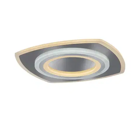 Svietidlá Rabalux 71318 - LED stmievateľné stropné svietidlo TANELI 60W/230V 3000/4000/6000K chróm + diaľkové ovládanie 71318
