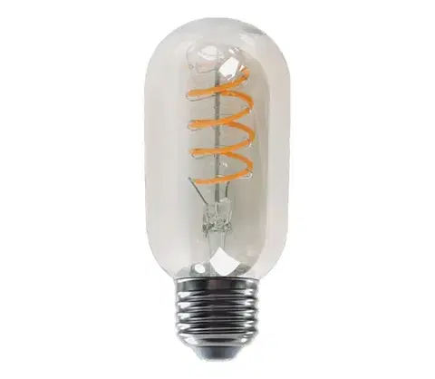 Žiarovky Rabalux LED Spiral Filament žiarovka číra T45 4W/E27/250Lm/4000K/110cm