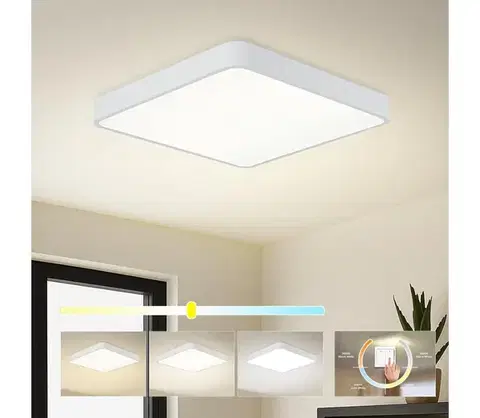 Svietidlá BRILAGI - LED stropné svietidlo POOL SQUARE LED/48W/230V 50x50 cm biela BRI055