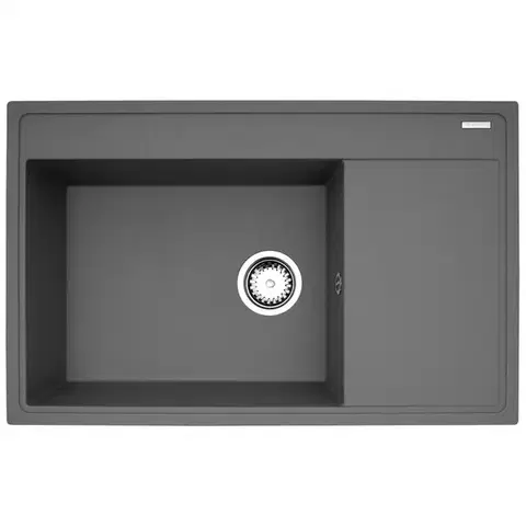 Granitové drezy Drez Camea 790x500x210 sivá