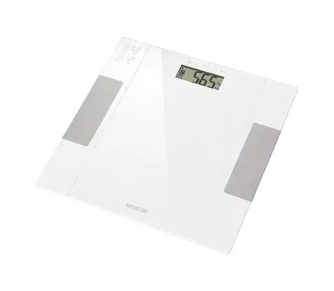 Predlžovacie káble Sencor - Inteligentná osobná fitness váha 1xCR2032 biela 41006233
