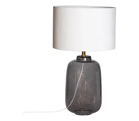 Lampy Cottex 8000110-4505 - Stolová lampa BLAKE 1xE27/8W/230V sivá 8000110-4505