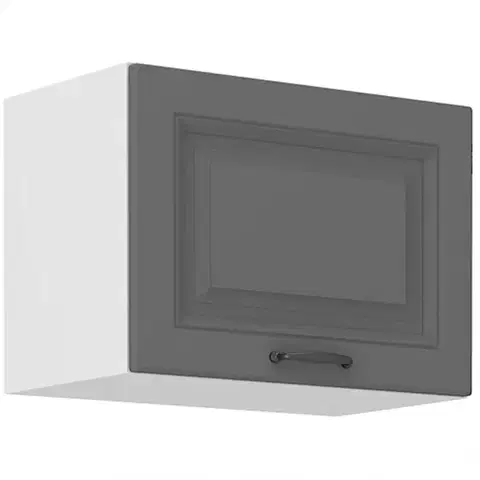 Kuchynské skrinky visiace Kuchynská skrinka Stilo dustgrey/biely 50gu/36 1f