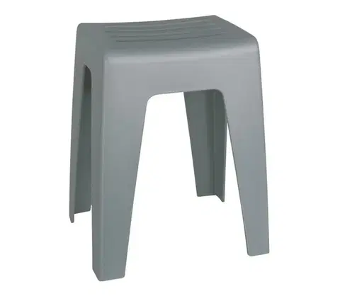 Svietidlá WENKO 22944100 - Stolička KUMBA 38x47 cm sivá 22944100