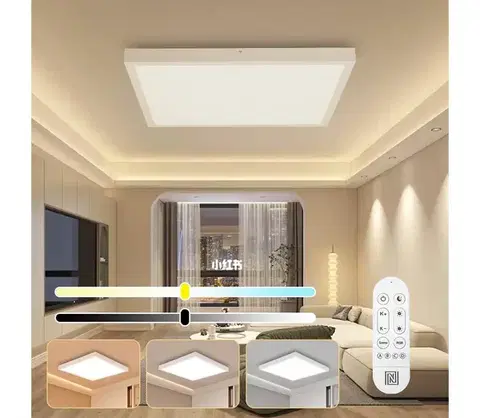 Svietidlá  NEO 07277L -LED Stm. kúpeľňové svietidlo FRAME 50W/230V IP44 Wi-Fi Tuya+DO 07277L