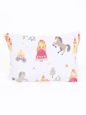 Dekoračné obliečky MKLozkoviny.sk Obliečka na vankúš mikroplyš Exclusive 50 × 70 cm - Kúzelné kráľovstvo-  -