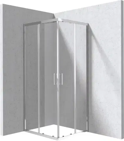 Sprchovacie kúty DEANTE - Funkia Evo obdĺžnikový sprchovací kút, obdĺžnikový, 80x90 cm, KYC_0089P