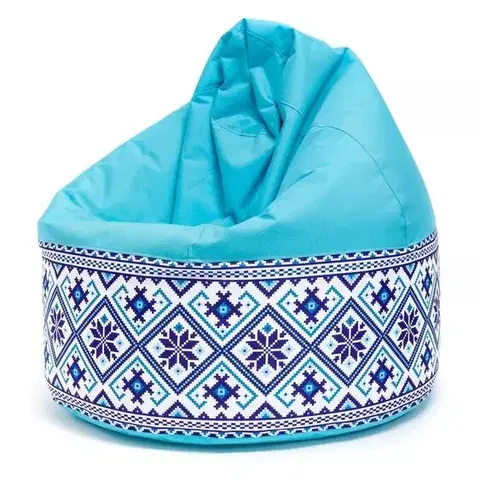Sedacie vaky a kocky Sedací vak Viper Folk Outdoor TiaHome - Modrá