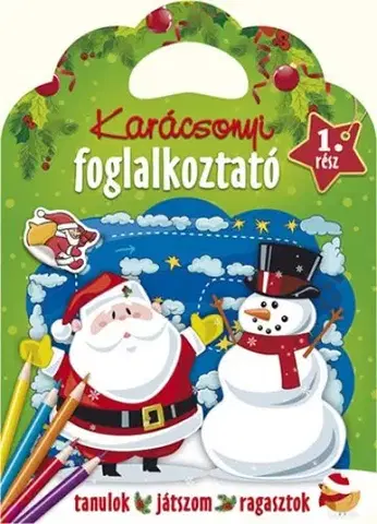 Príprava do školy, pracovné zošity Karácsonyi foglalkoztató 1. rész - Anna Podgórska