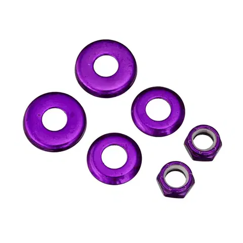Trucky na skateboard Bushing podložky fialová