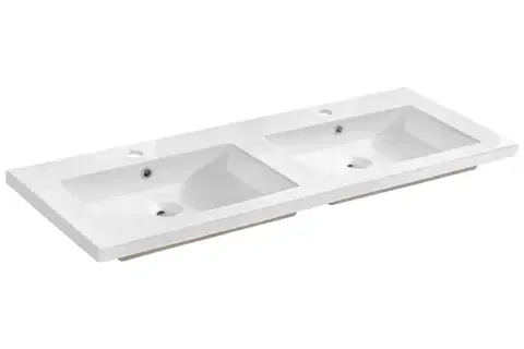Umývadlá ArtCom Keramické umývadlo SPIRIT UM-8070-120D | biely lesk 120 cm