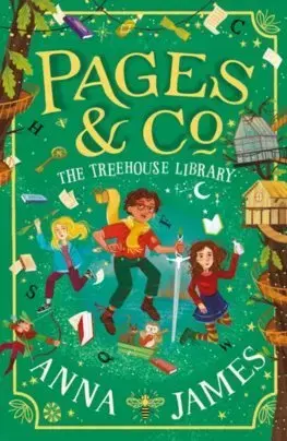 V cudzom jazyku Pages & Co.: The Treehouse Library - Anna James,Marco Guadalupi