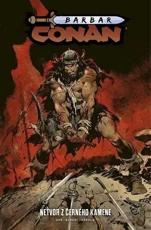 Komiksy Barbar Conan 4: Netvor z černého kamene - Zub Jim,Jonas Scharf,Alexandra Niklíčková