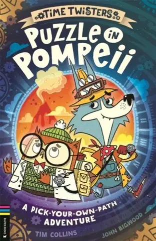 Nalepovačky, vystrihovačky, skladačky Puzzle in Pompeii - Tim Collins