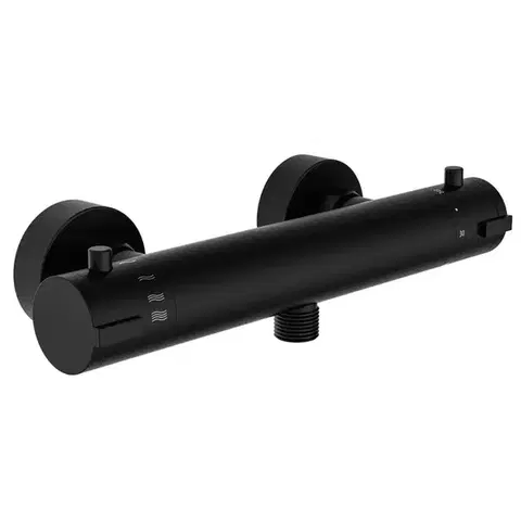 Kúpeľňové batérie Eisl - Termostatická sprchová batéria LONDON, čierna matná, rozteč 150 mm (52466) 52466
