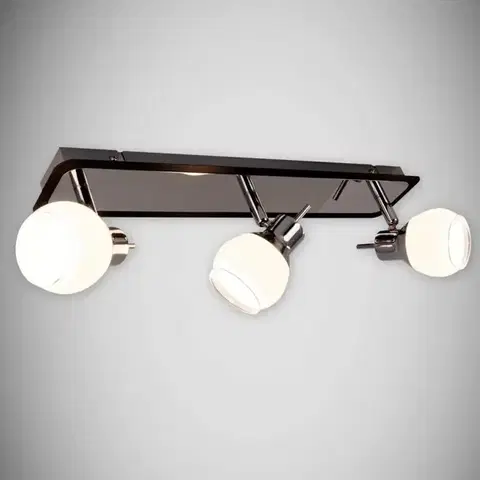 Lampy do obývačky Stropné bodové svietidlo Epos G9 3L LS3