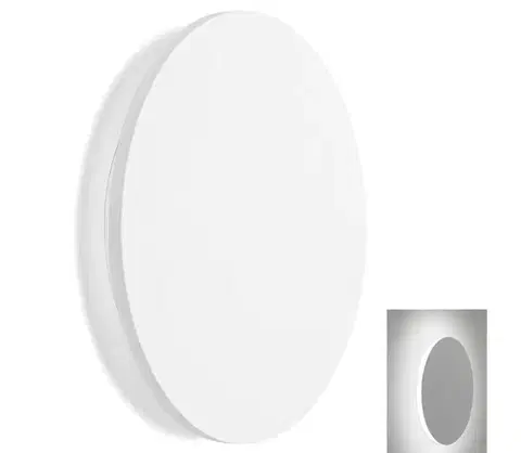 Svietidlá  B.V.  - LED nástenné svietidlo LED/12W/230V 6500K 25 cm biela B10303H8A