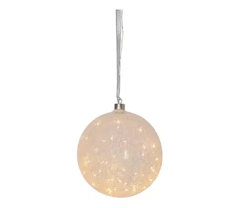 Vianočné dekorácie Eglo 411341 - LED Vianočná dekorácia GLOW SNOW 50xLED/0,064W/3/230V pr. 20 cm 411341