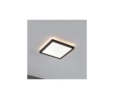 Svietidlá Paulmann 71000 - LED/11,2W Panel prisadený ATRIA 230V 3000K čierna 71000