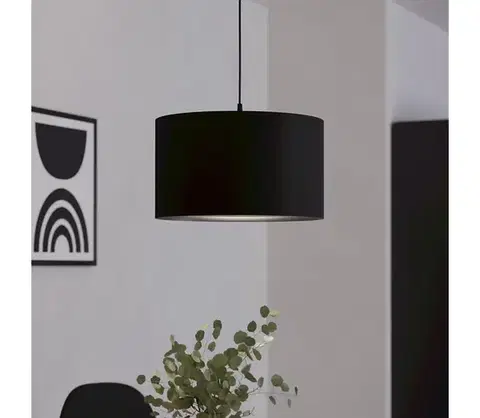 Svietidlá Eglo 99042 - Luster na lanku MASERLO 1xE27/40W/230V 99042