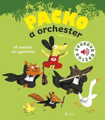Zvukové knihy Packo a orchester - Magalie Le Huche