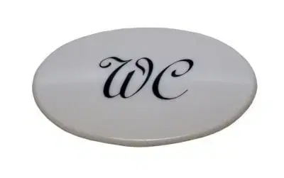 Obrazy Kinekus Označenie WC byt do sady